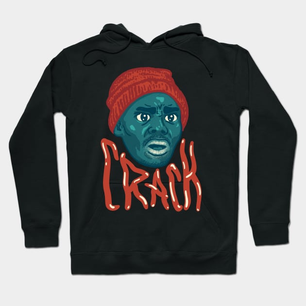 Tyrone Biggums Crackhead Hoodie by anycolordesigns